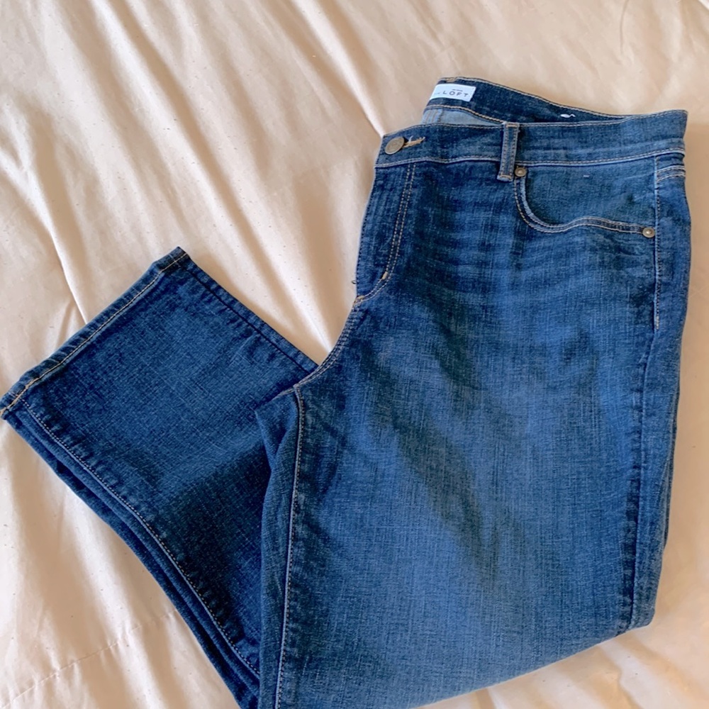 Like new Ann Taylor LOFT capris
